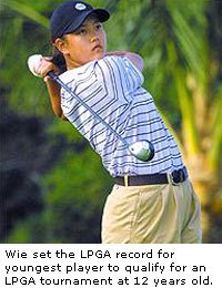 Michelle Wie's instructor sees nothing but greatness